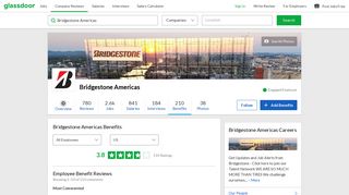 Bridgestone Americas Employee Benefits and Perks | Glassdoor
