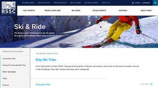 Ski & Ride Day Ski & Snowboard Packages - Bus Trips ... - BSSC.com