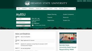 MyBSU | Bemidji State University
