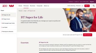 Super Fund | BT Super for Life | Westpac