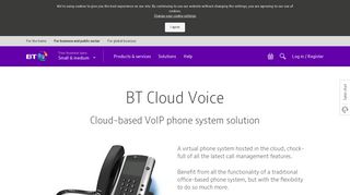 Hosted VoIP with BT Cloud Voice – BT Business