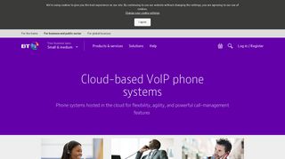 VoIP phone systems from BT Business