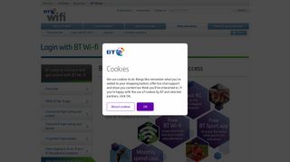 Help logging in to wi-fi as a BT Mobile customer