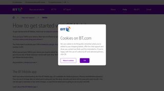 How to get started with BT Mobile | BT help