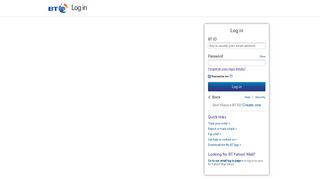 BT.com Log in