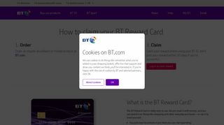 BT Rewards Card | BT - BT.com