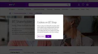 BT Shareholder | BT Shop