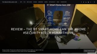 Review – The BT Smart Home Cam 100. #home #security #tech ...