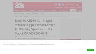 Kodi WARNING - Illegal streaming jail sentences in HUGE Sky Sports ...