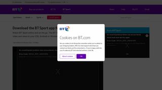 Download the BT Sport app for your device | BT Sport