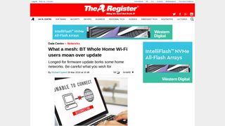 What a mesh: BT Whole Home Wi-Fi users moan over update • The ...