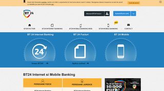 BT24 Internet si Mobile Banking – Persoane Fizice si Juridice