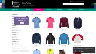 products - BTC activewear | The UK's no.1 multi-brand distributor of ...