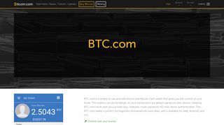 Bitcoin (BTC) - Bitcoin.com