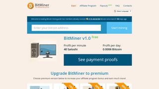 BitMiner - Bitcoin mining. Earn Bitcoin for free.