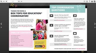 Box Tops for Education® 2013-2014 Coordinator Kit