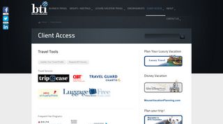 Client Access | BTI Travel - It's a big world and we're all over it ...