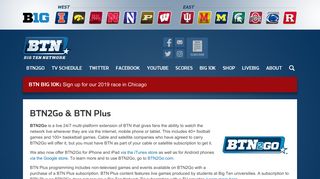 BTN2Go & BTN Plus « Big Ten Network
