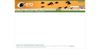 My BTO | BTO - British Trust for Ornithology