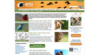 British Trust for Ornithology: Welcome to the BTO | BTO