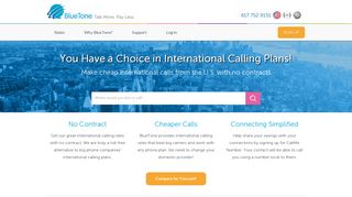 BlueTone: Best International Calling Plans for Cheap International Calls