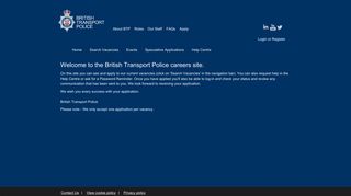 Welcome - British Transport Police