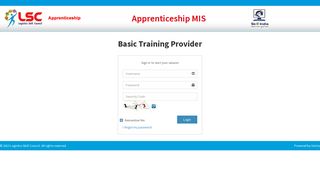 Basic Training Provider | Log in - Logistics Sector Council