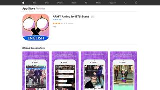 ARMY Amino for BTS Stans on the App Store - iTunes - Apple