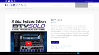 BTV Solo - ClickBank