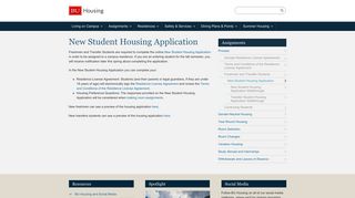 New Student Housing Application » Housing | Boston University