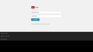 Boston University | Login