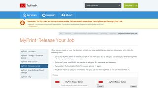MyPrint: Release Your Job : TechWeb : Boston University