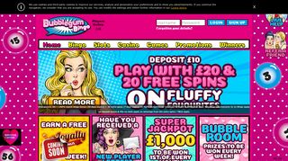 Bubblegum Bingo | Love Bingo? Play for free for 7 days!