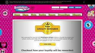 Loyalty Rewards | Bubblegum Bingo