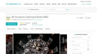 All Occasions Catering & Bubb's BBQ - Catering - Big Bend, WI ...