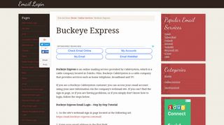 Buckeye Express Email Login – mail.Buckeye-Express.com Webmail ...