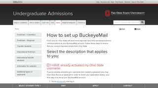 How to set up BuckeyeMail - The Ohio State University