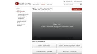Store Opportunities | Buckle Corporate