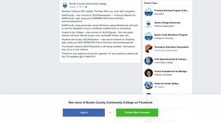 Bucks County Community College - Facebook