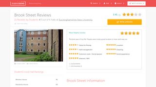 Brook Street, High Wycombe - 21 Reviews by Students - StudentCrowd
