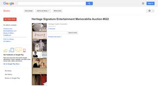 Signature Entertainment Memorabilia Auction