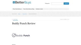 Buddy Punch Review – 2019 Pricing, Features, Shortcomings