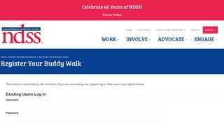 Register Your Buddy Walk - NDSS - National Down Syndrome Society
