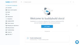 Welcome to buddybuild! | buddybuild docs