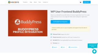 WP User Frontend BuddyPress - Use BuddyPress Profile Fields In ...