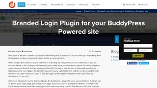 Branded Login Plugin for your BuddyPress Powered site • BuddyDev