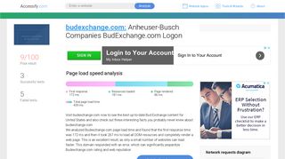 Anheuser-Busch Companies BudExchange.com Logon - Accessify