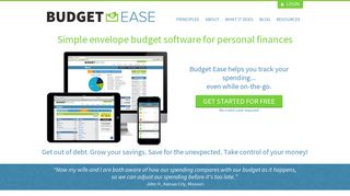 Budget Ease | Online Envelope Budgeting Software