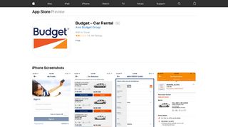 Budget – Car Rental on the App Store - iTunes - Apple