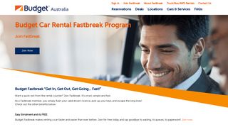Fastbreak Loyalty Program, Rental Rewards | Budget Australia